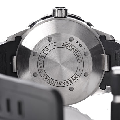 IWC Stainless Steel Rubber 45mm Aquatimer Automatic Watch Black IW356810 5 of 10