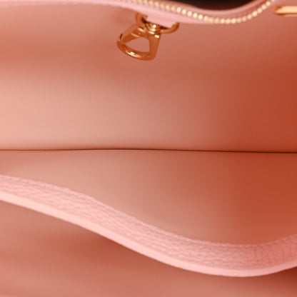 Louis Vuitton Taurillon Capucines BB Rose Jasmin 6 of 9