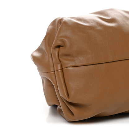 Bottega Veneta Smooth Butter Calf The Pouch Oversized Clutch Cammello 8 of 10