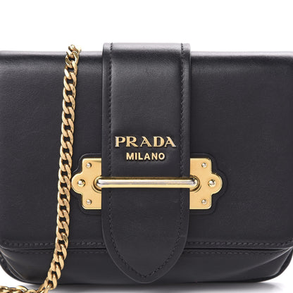 Prada City Calf Cahier Belt Bag Black 10 of 11