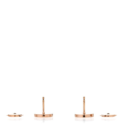 Bulgari 18K Rose Gold Diamond BVLGARI BVLGARI Stud Earrings 3 of 4