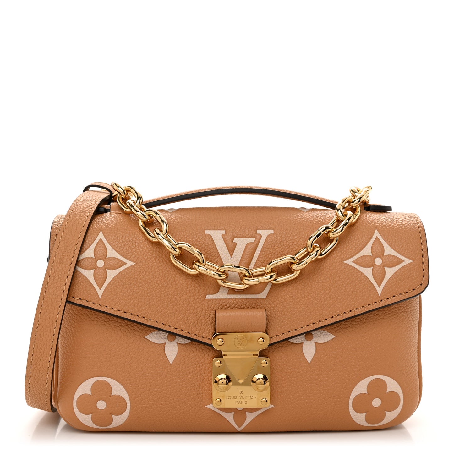 Empreinte Monogram Giant Pochette Metis East West Arizona Creme