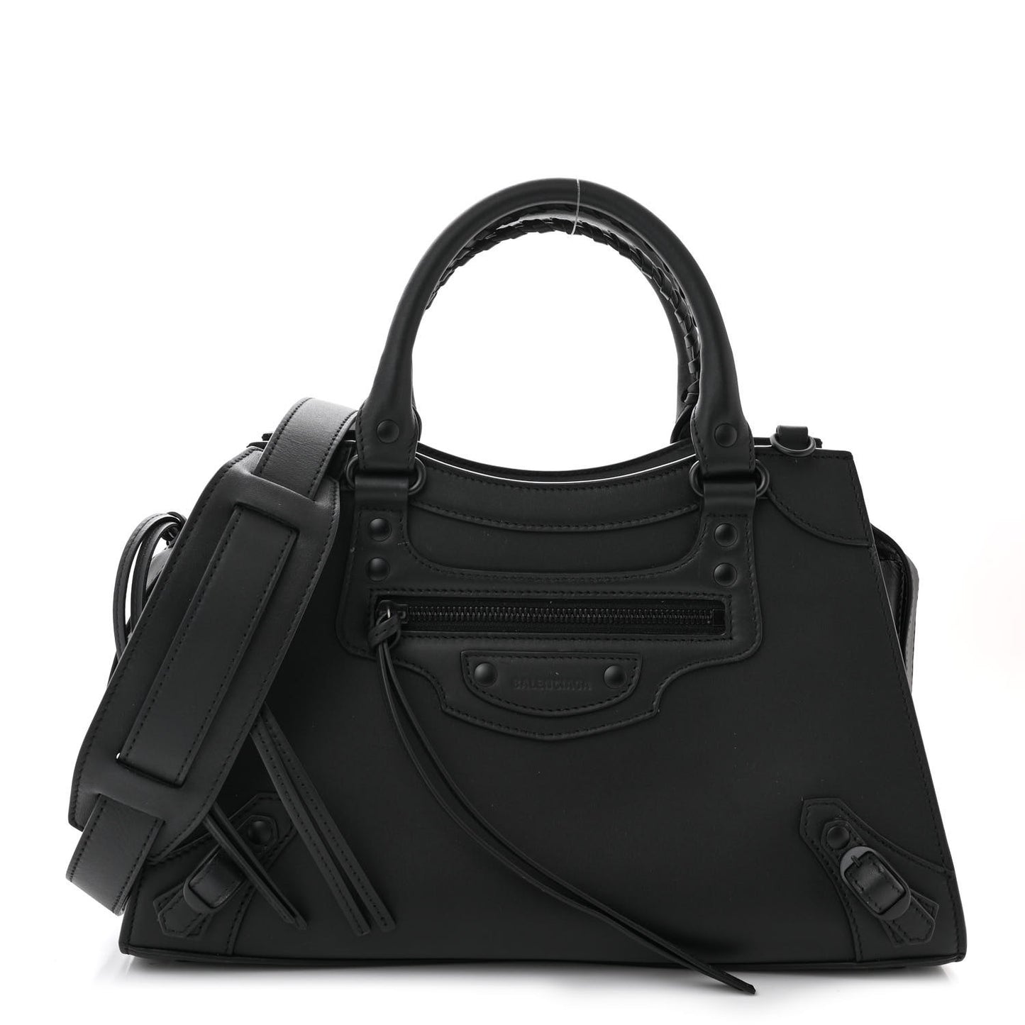 Smooth Calfskin Neo Classic Black Hardware S City Black