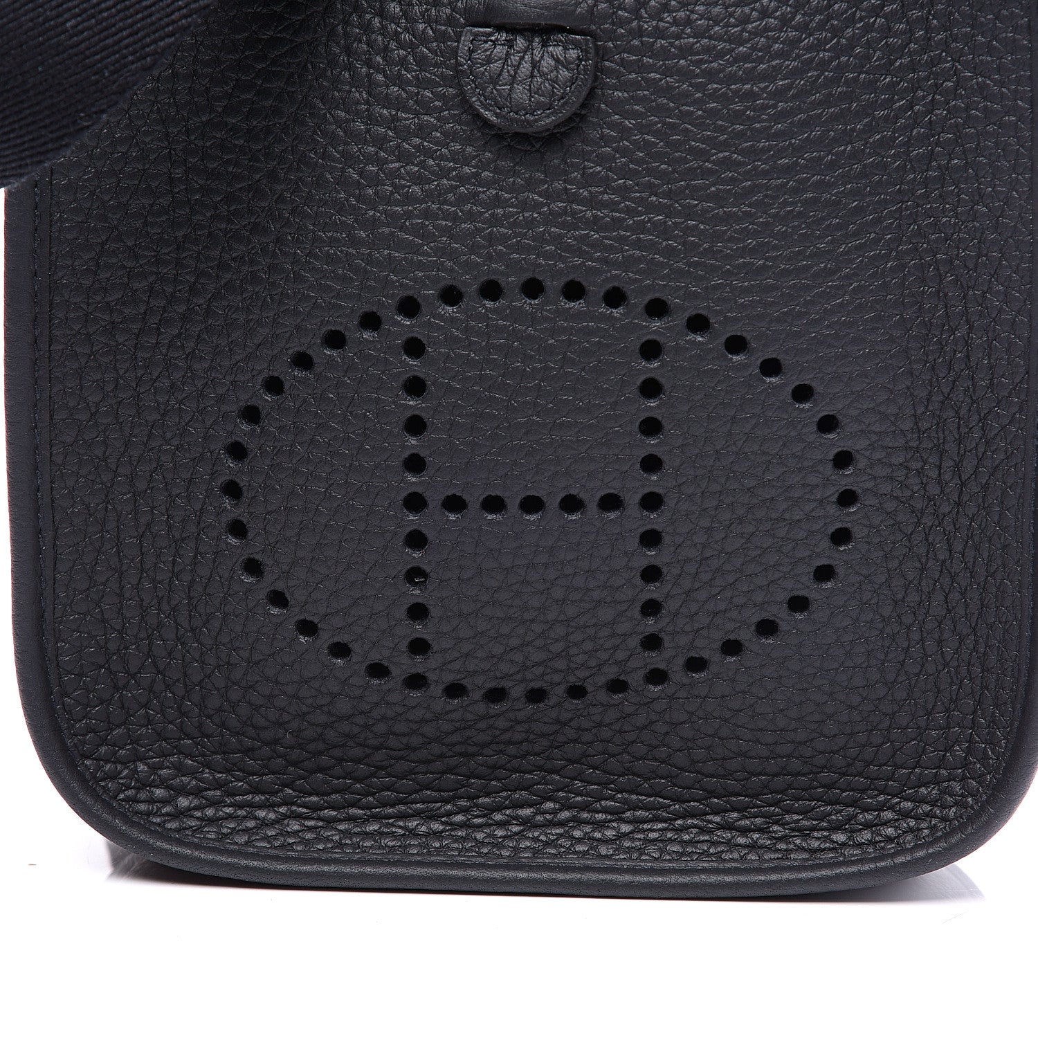 Hermes Taurillon Clemence Evelyne TPM Black 9 of 10