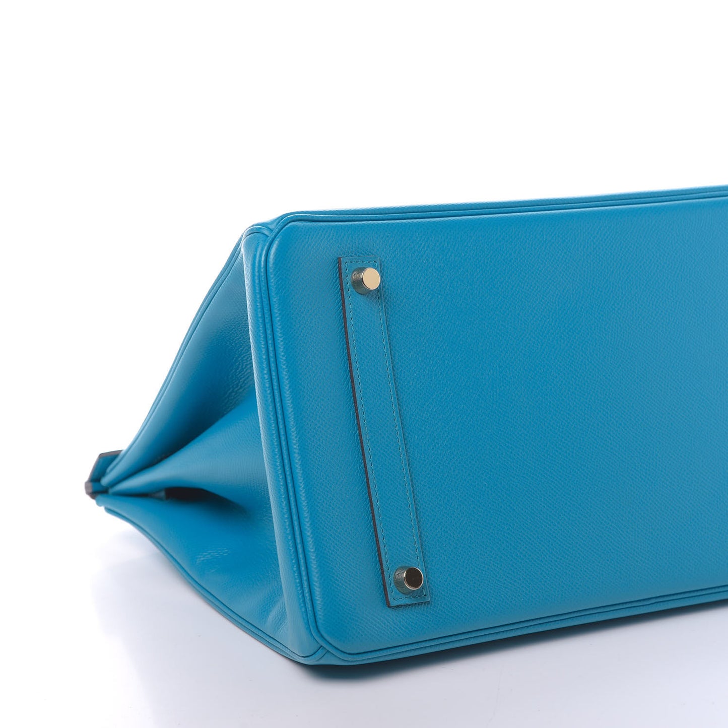 Epsom Birkin 35 Bleu Zanzibar