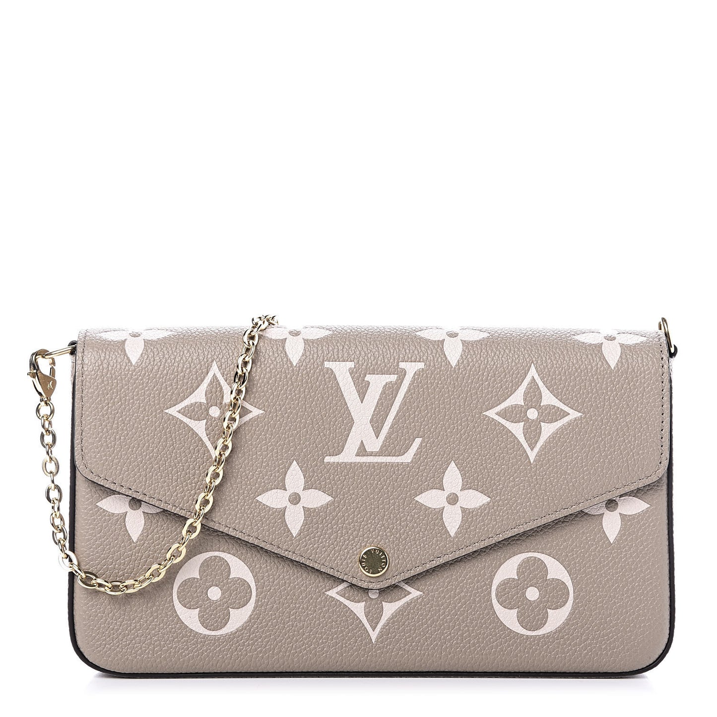 Empreinte Monogram Giant Felicie Pochette Tourterelle Creme