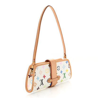 Louis Vuitton Monogram Multicolor Shirley White 3 of 9