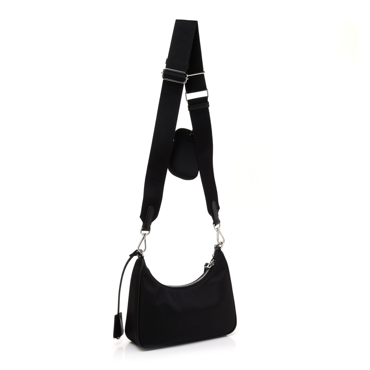 Nylon Re-Edition 2005 Shoulder Bag Black