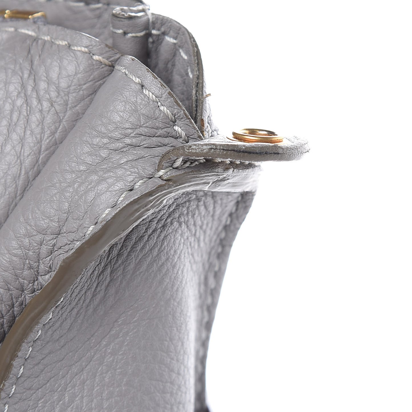 Calfskin Medium Marcie Satchel Cashmere Grey