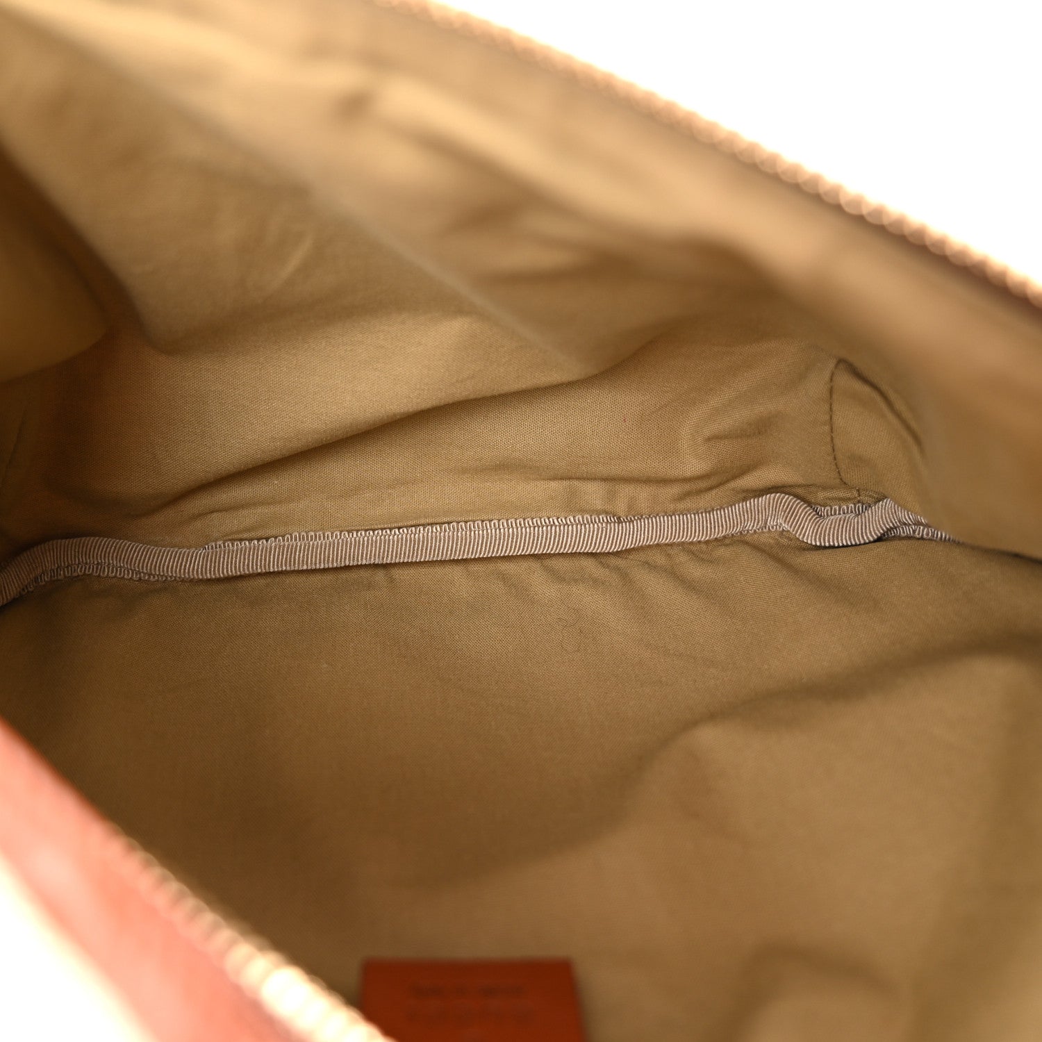 Gucci Vintage Canvas Web Belt Bag Sand Cuir 4 of 9