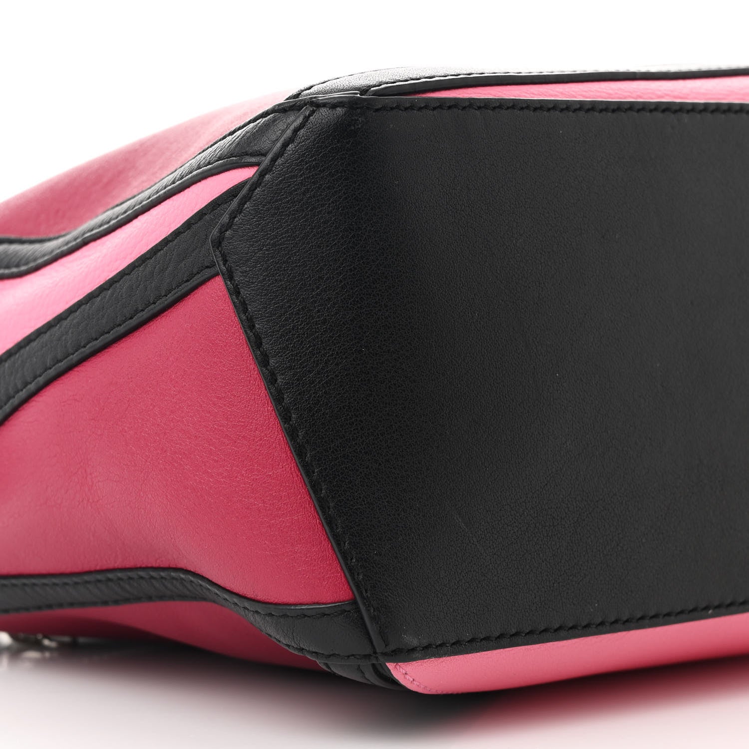 Loewe Calfskin Small Graphic Puzzle Bag Raspberry Wild Rose 8 of 9