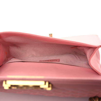 Chanel Lambskin Quilted Medium Boy Flap Light Pink 5 of 14