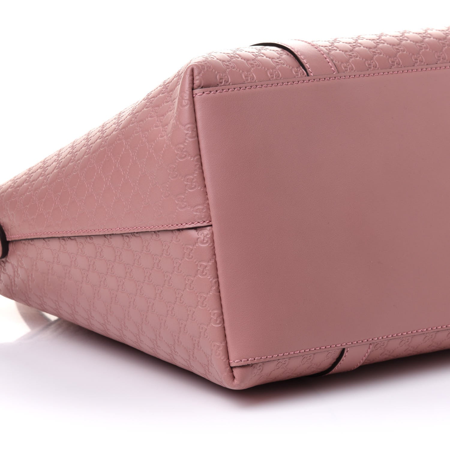 Gucci Soft Microguccissima Large Dome Satchel Soft Pink 10 of 11