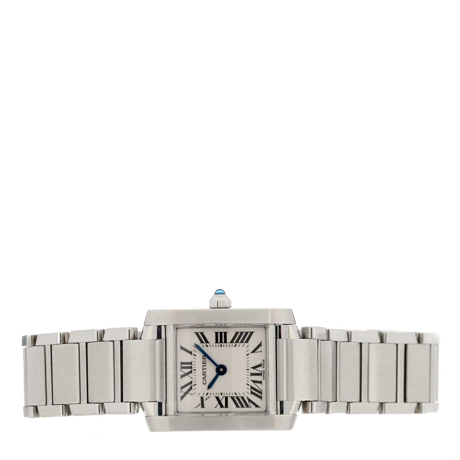 Cartier Stainless Steel 20mm Tank Francaise Quartz Watch 2 of 4
