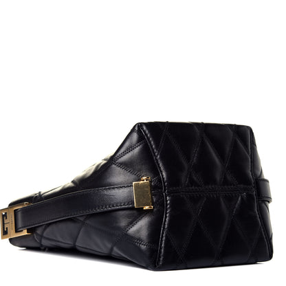 Givenchy Lambskin Quilted Mini GV Bucket Bag Black 8 of 9