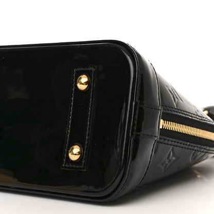 Louis Vuitton Vernis Alma BB Noir Magnetique 11 of 11