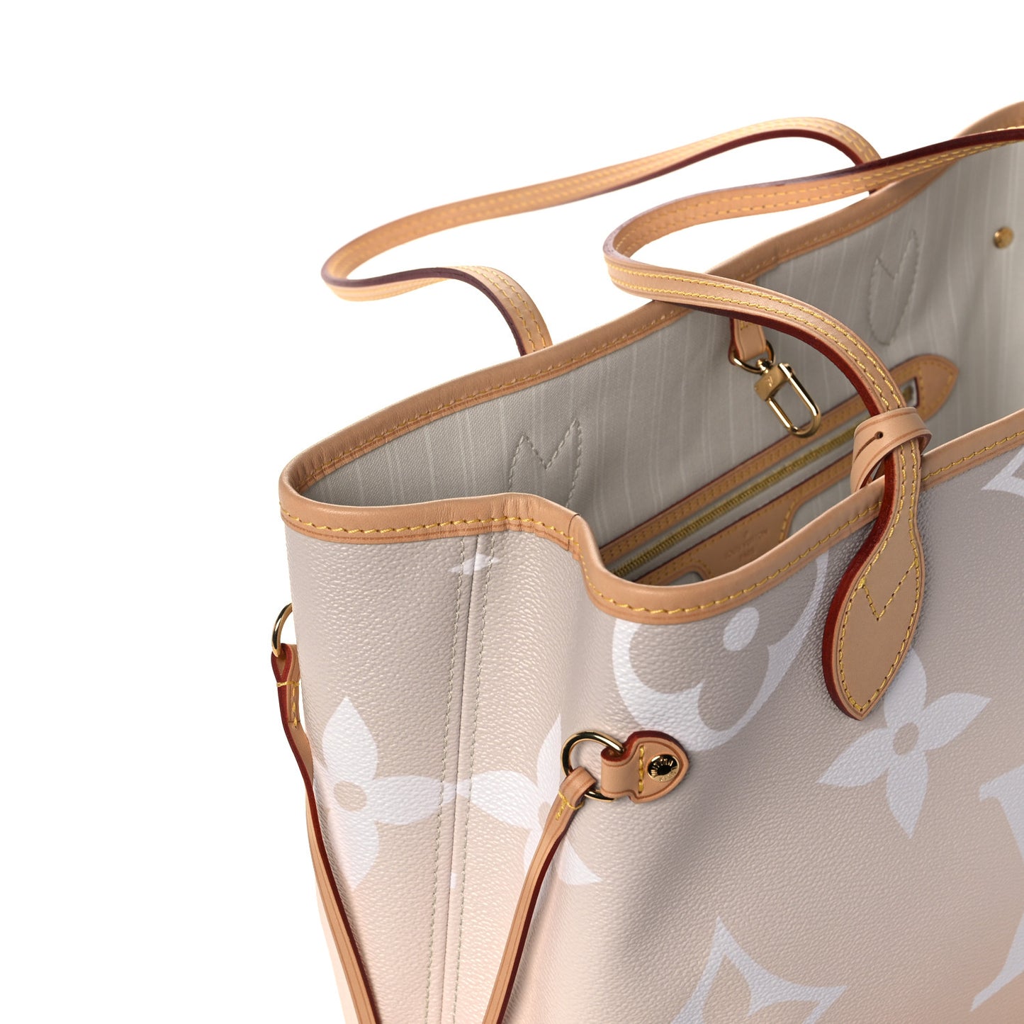 Monogram Giant By The Pool Neverfull MM Brume