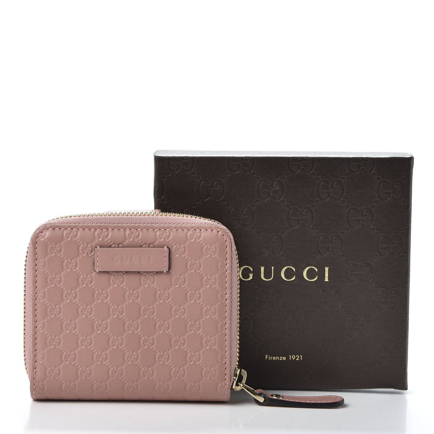 Microguccissima Compact Wallet Soft Pink