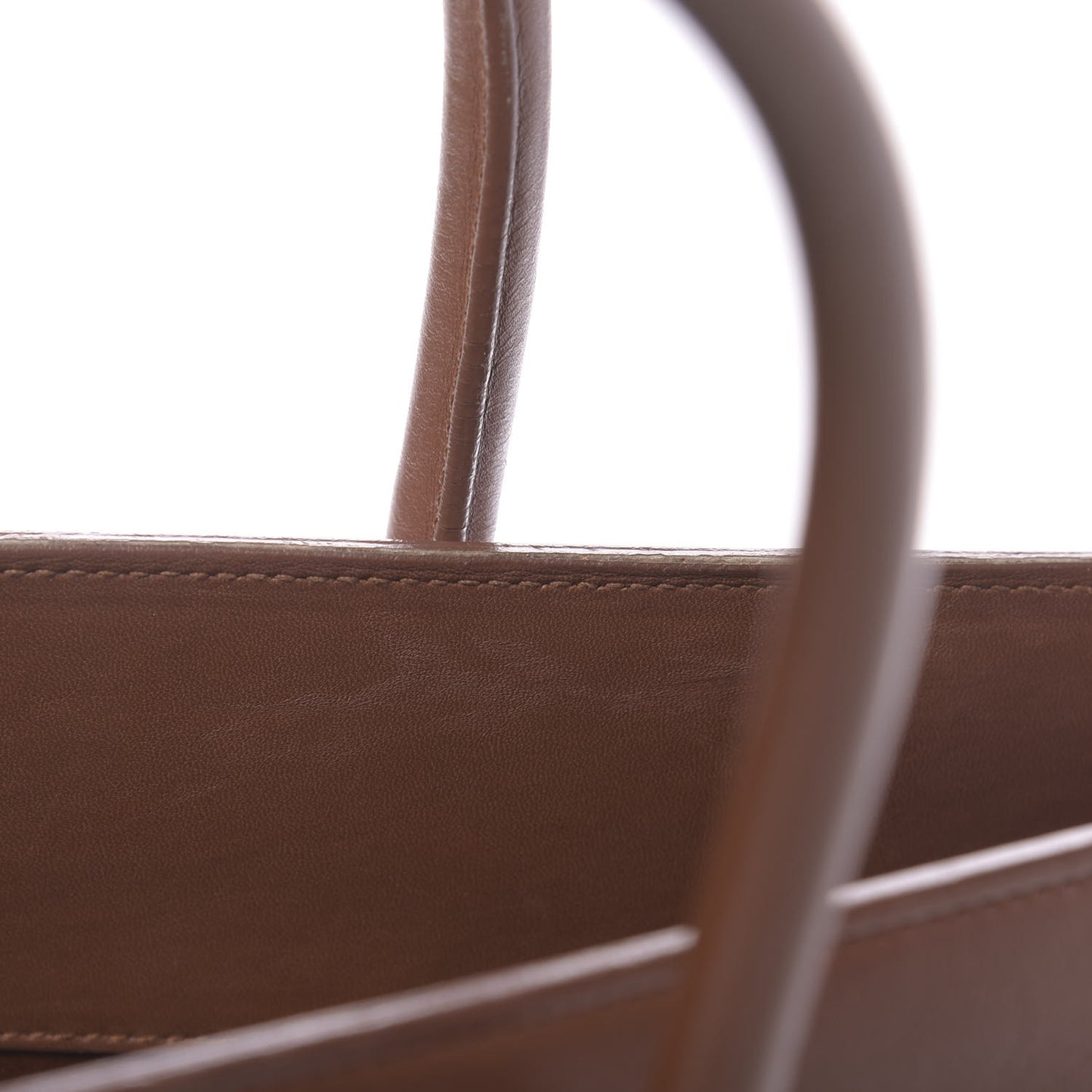 Calfskin Large Sac De Jour Carryall Cognac