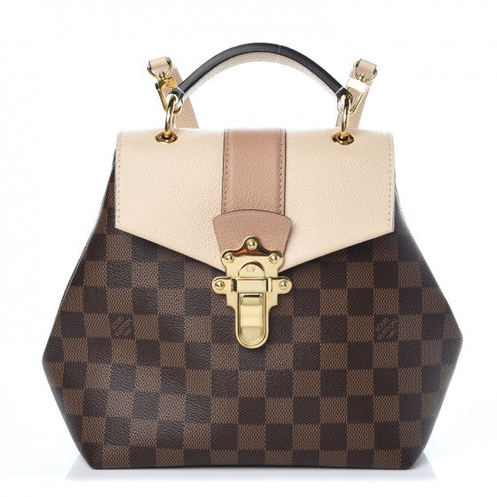 Louis Vuitton Damier Ebene Clapton Backpack Creme 1 of 7