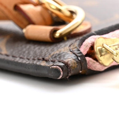 Louis Vuitton Monogram Neverfull MM GM Pochette Rose Ballerine 9 of 11