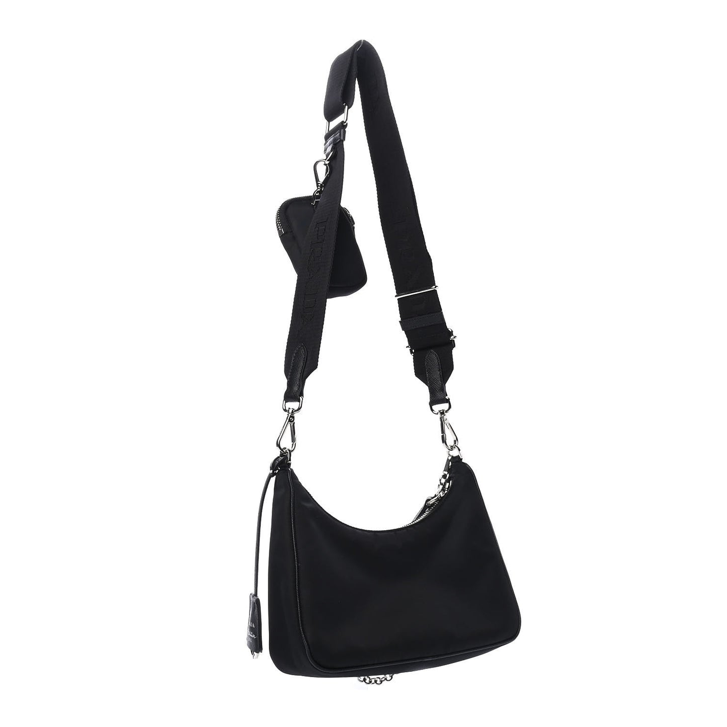 Nylon Re-Edition 2005 Shoulder Bag Black
