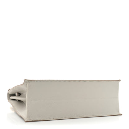 Hermes Evercolor Kelly Danse II Belt Bag Gris Perle 4 of 12