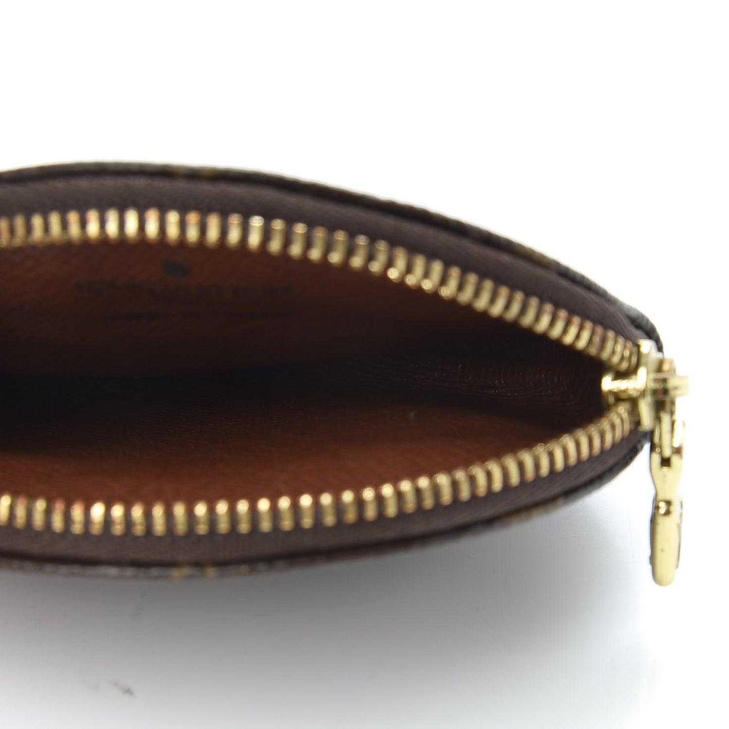 Monogram Round Coin Purse