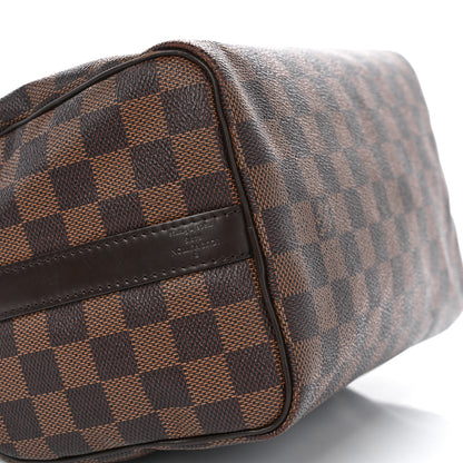 Louis Vuitton Damier Ebene Speedy Bandouliere 25 9 of 11