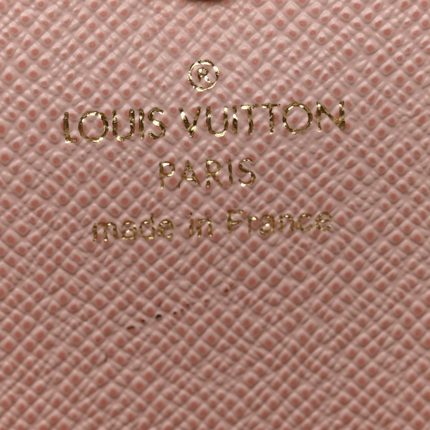 Damier Azur Emilie Wallet Rose Ballerine