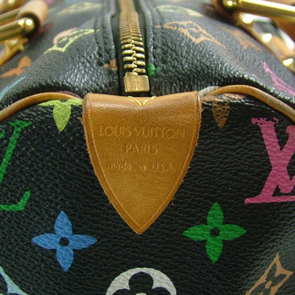 Louis Vuitton Monogram Multicolor Speedy 30 Black 7 of 12