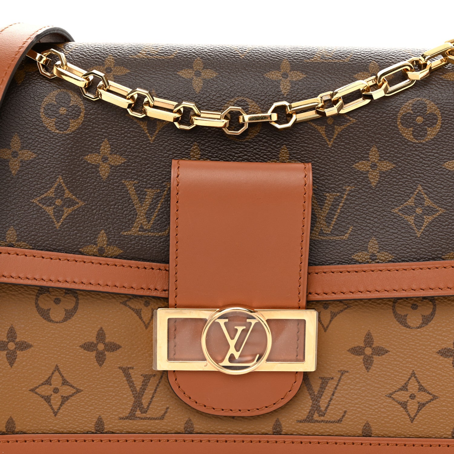 Louis Vuitton Reverse Monogram Dauphine MM 7 of 9