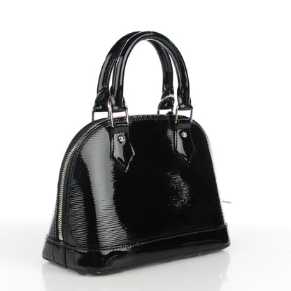 Louis Vuitton Epi Electric Alma BB Black 3 of 8