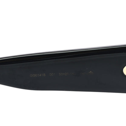 Gucci Acetate Square Frame Sunglasses GG0142SA Black 6 of 7