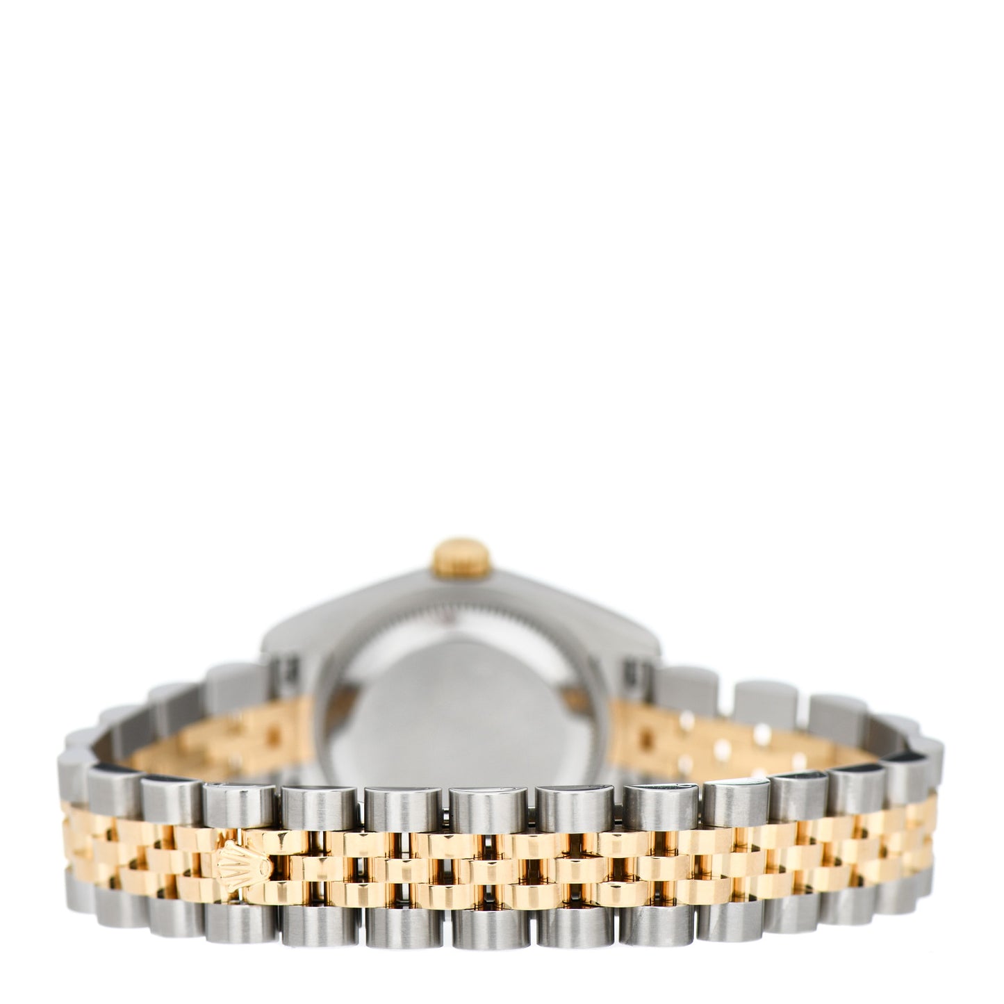 Stainless Steel 18K Yellow Gold 26mm Oyster Perpetual Datejust Watch Champagne 179173