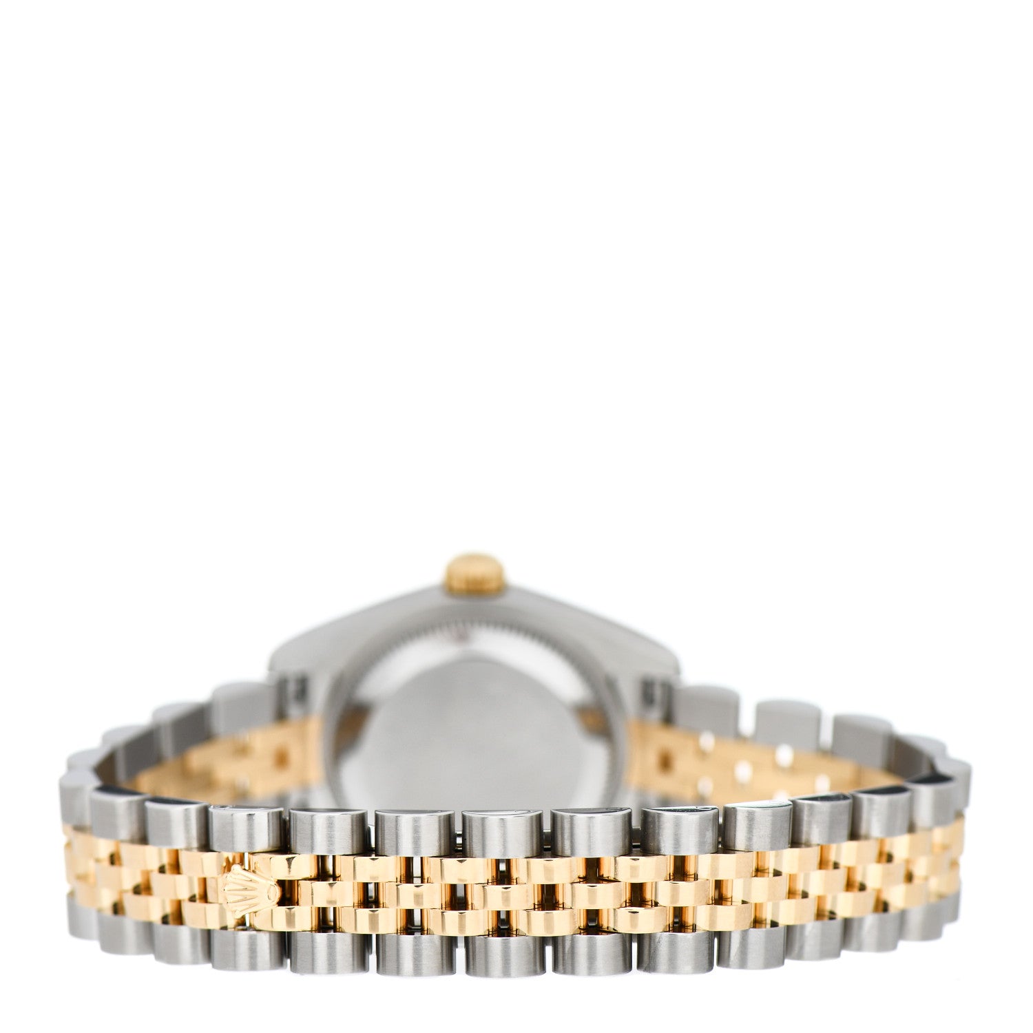 Rolex Stainless Steel 18K Yellow Gold 26mm Oyster Perpetual Datejust Watch Champagne 179173 3 of 5