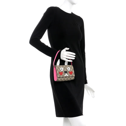 Gucci GG Supreme Monogram Children's Rabbit Bag 2 of 7