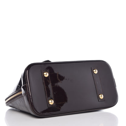 Louis Vuitton Vernis Alma PM Amarante 4 of 11