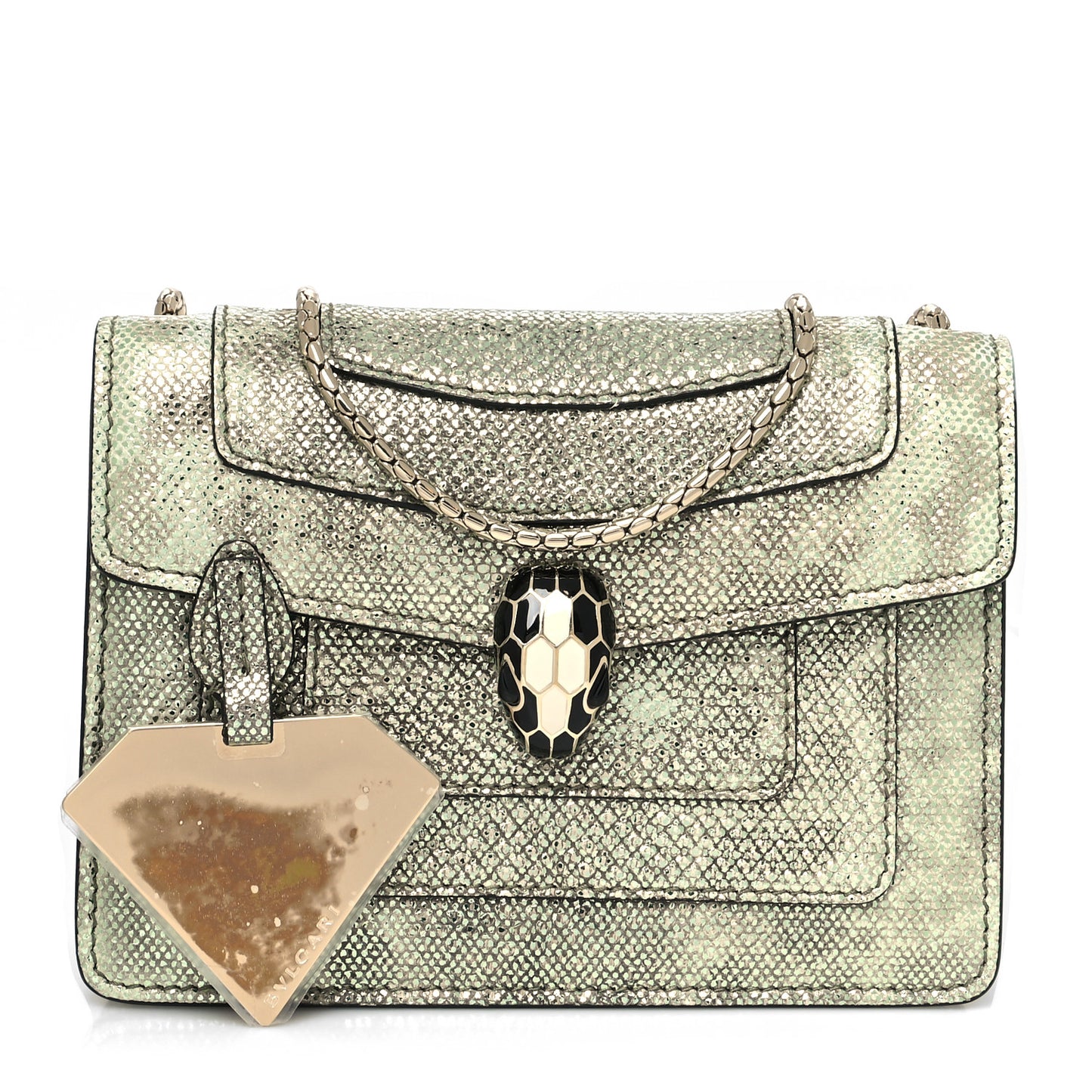 Karung Serpenti Forever Crossbody Green