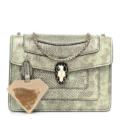 Bulgari Karung Serpenti Forever Crossbody Green 1 of 10