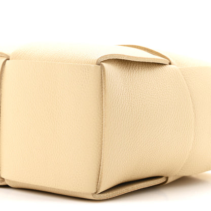 Bottega Veneta Grained Calfskin Maxi Intrecciato Mini Arco Tote Porridge 9 of 9