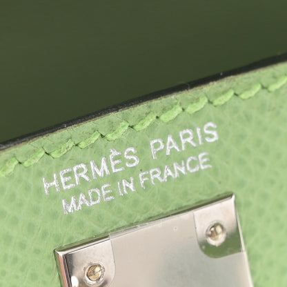 Hermes Epsom Mini Kelly Sellier 20 Vert Criquet 6 of 11