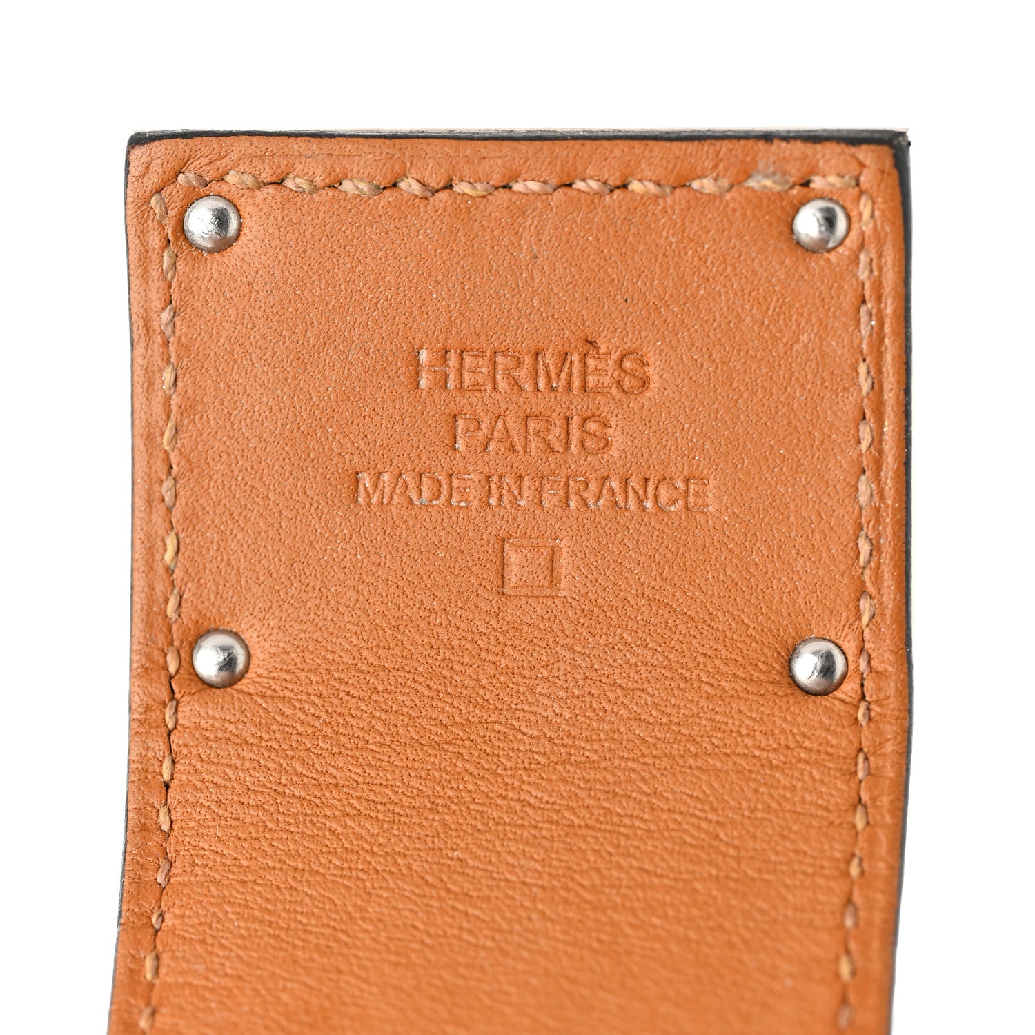 Hermes Shiny Alligator Kelly Dog Bracelet Black 4 of 5