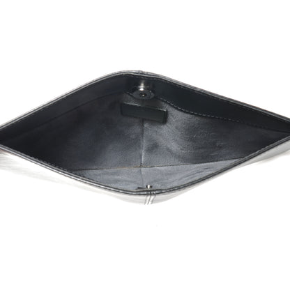 Louis Vuitton Epi Demi Lune Pochette Black 5 of 8