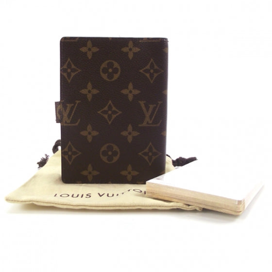 Louis Vuitton Monogram Small Ring Agenda w Inserts 2 of 8