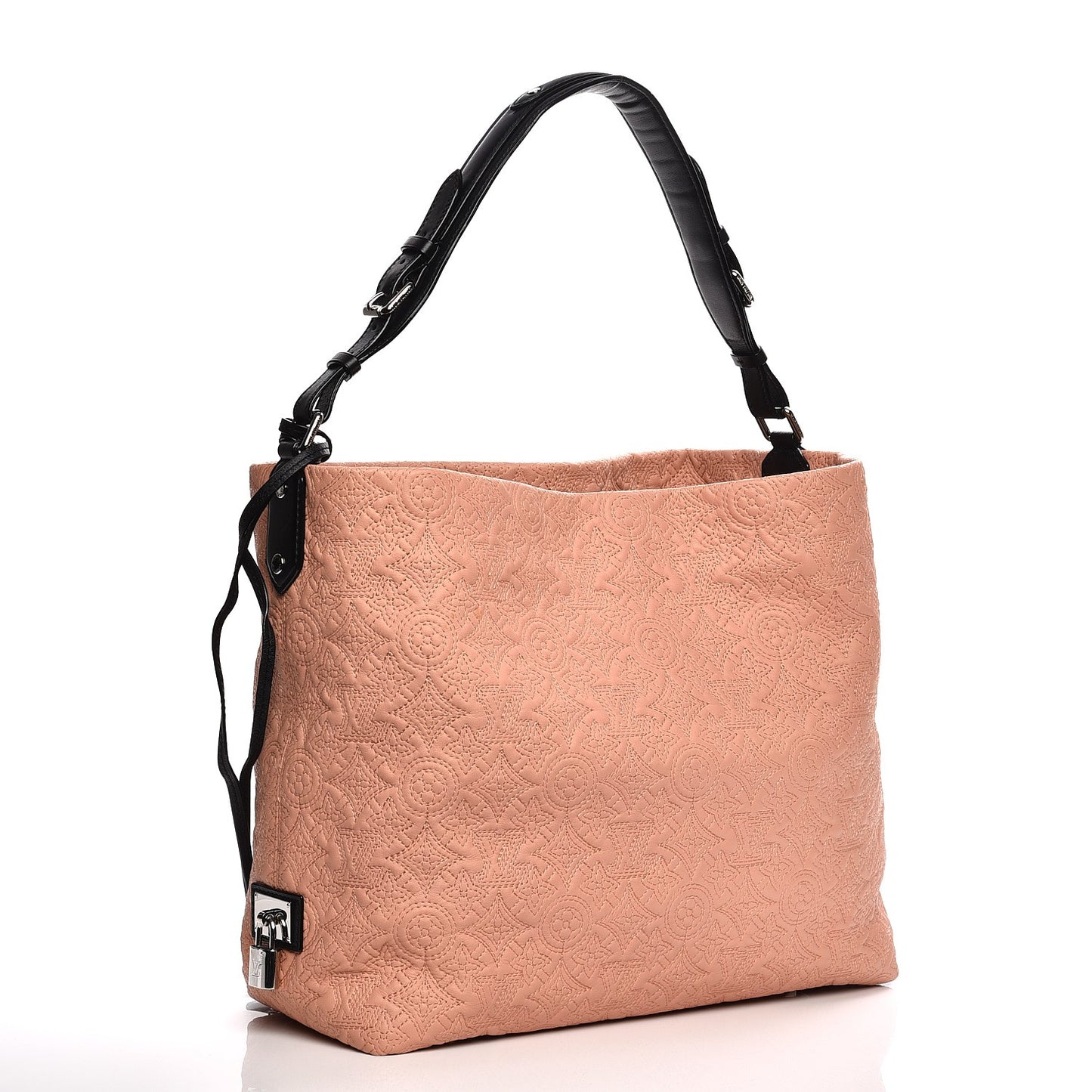 Monogram Lambskin Antheia Hobo PM Rose