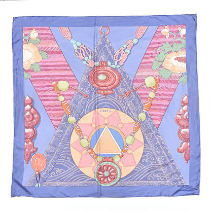 Hermes Silk Tibet Scarf 90 1 of 7