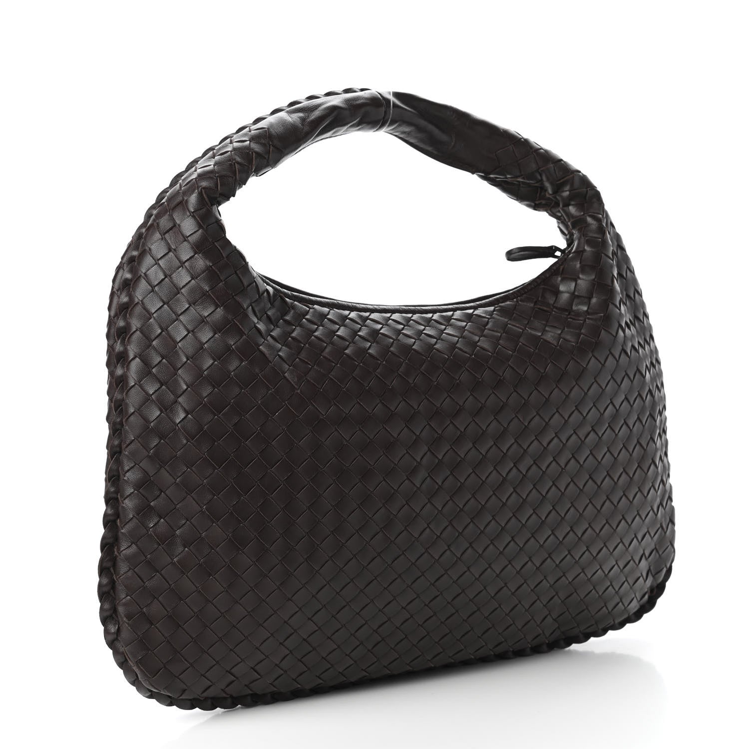 Bottega Veneta Nappa Intrecciato Medium Veneta Hobo Ebano 3 of 10