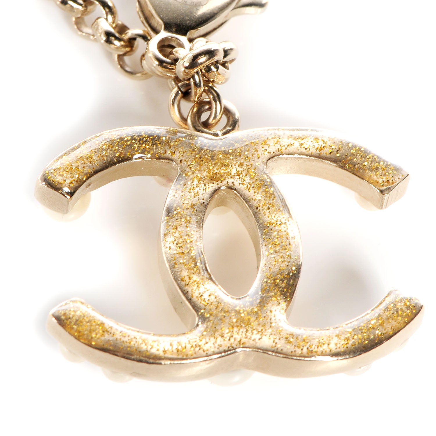 Chanel Pearl CC Bracelet Gold 3 of 5
