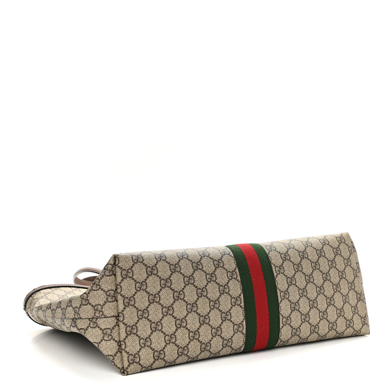 Gucci GG Supreme Monogram Medium Ophidia Shopping Tote Brown 4 of 14
